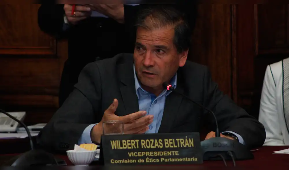 Congresista Wilbert Rozas podría quedarse sin inmunidad parlamentaria