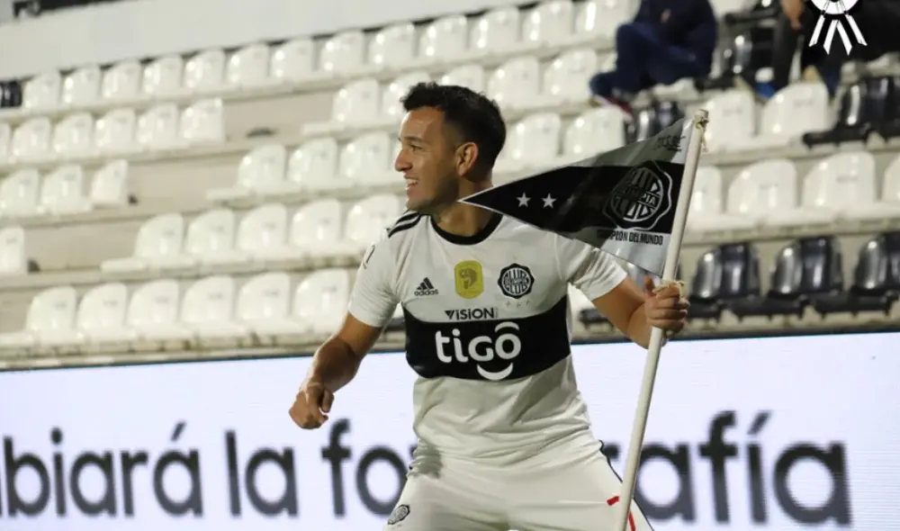 Camacho abrió el marcador para Olimpia. (Créditos: Olimpia) Camacho abrió el marcador para Olimpia. (Créditos: Olimpia)