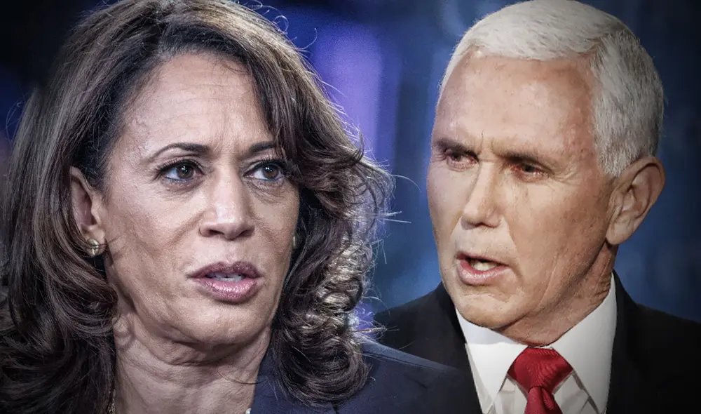 Mike Pence y Kamala Harris