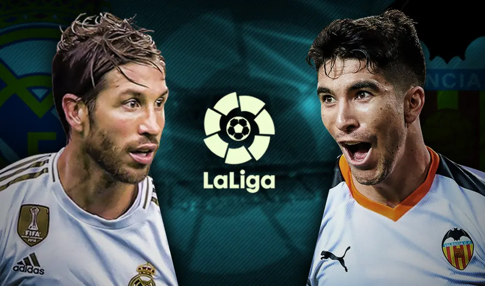 Real Madrid vs. Valencia EN VIVO: hora, canal y alineaciones del partido por LaLiga Santander. Composición: Gerson Cardoso.