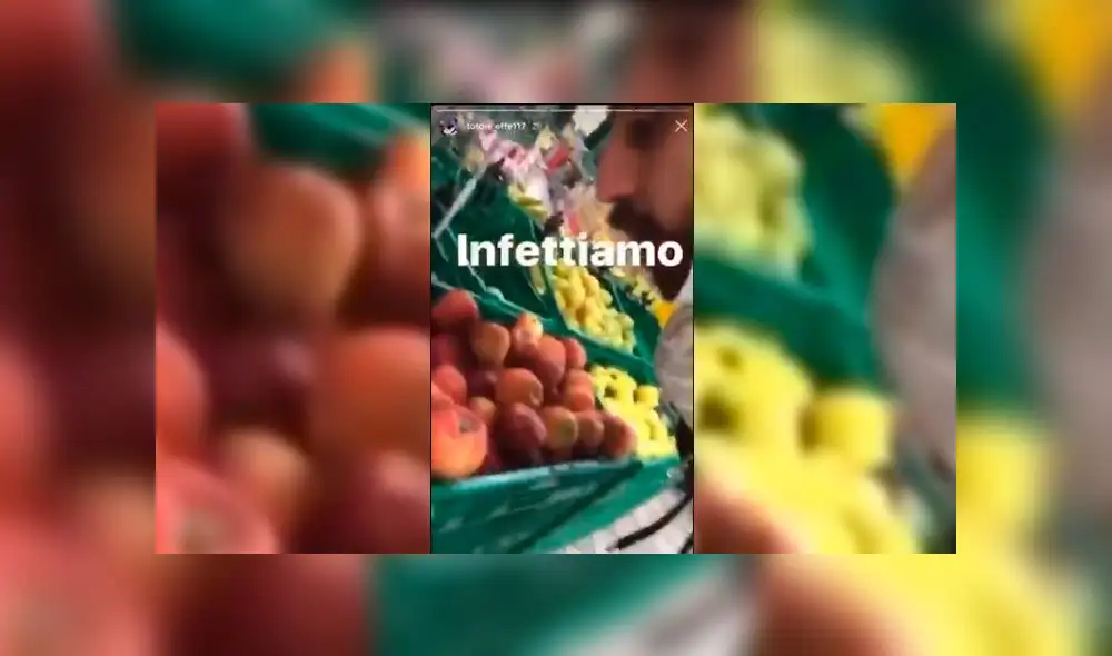 Coronavirus: hombre desata polémica al ir a un supermercado y escupir en las frutas [VIDEO]