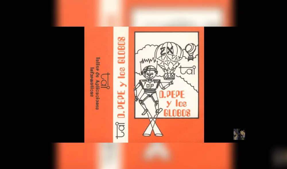El juego 'Don Pepe y los globos si existió', pero no era Bomberman. Foto: Captura.