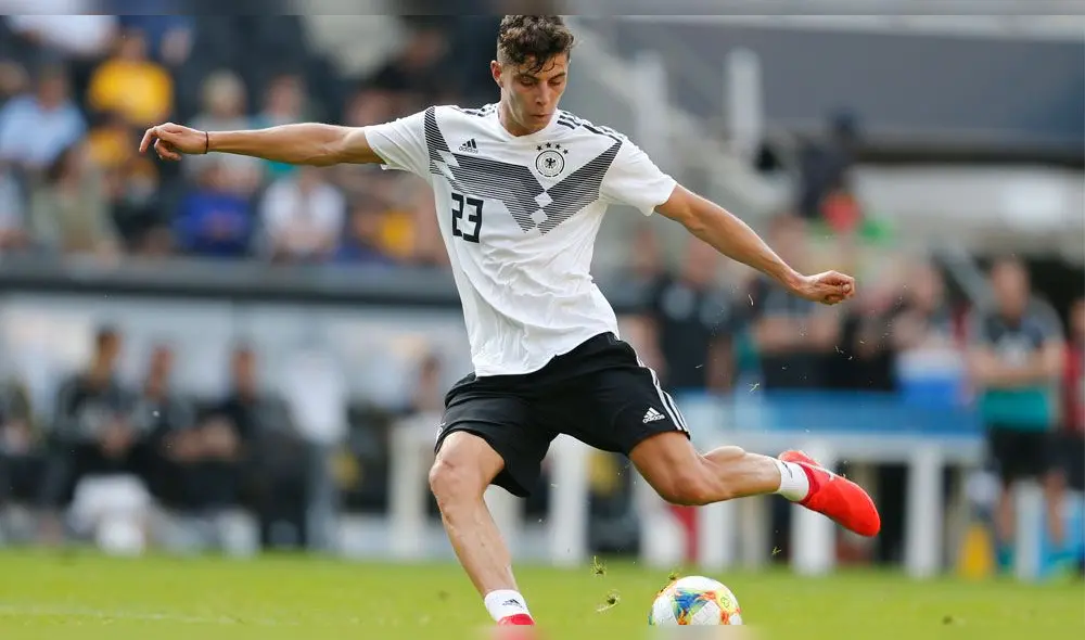 Kai Havertz ha sorprendido por su talento para el fútbol junto a su equipo Bayer Leverkusen.