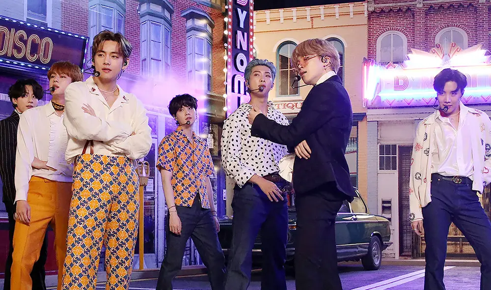 BTS en iHeartRadio Music Festival 2020. Foto: Big Hit