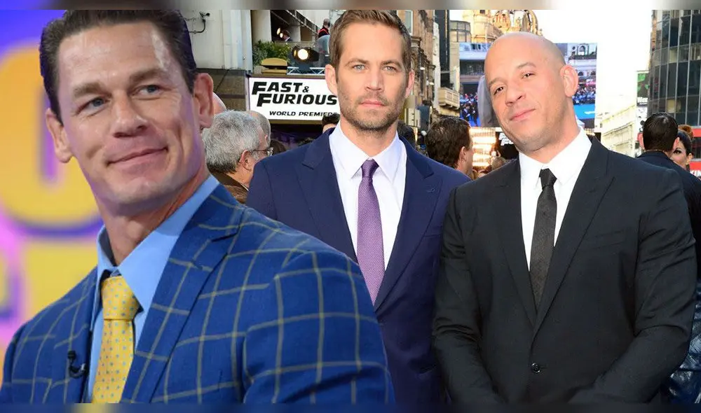 Vin Diesel afirma que Paul Walker tuvo mucho que ver con la inclusión de Cena - Fuente: difusión