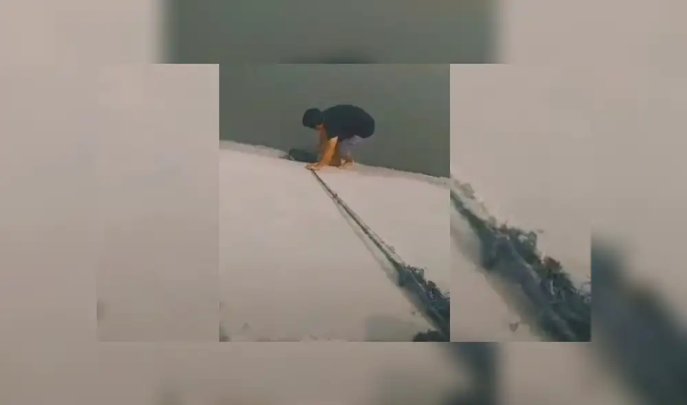 Desliza hacia la izquierda para ver más del video viral. Fotocaoptura: TikTok Desliza hacia la izquierda para ver más del video viral. Fotocaoptura: TikTok