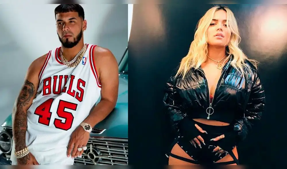 Anuel AA presume nuevo collar de diamantes que lleva el nombre de Karol G [VIDEO]