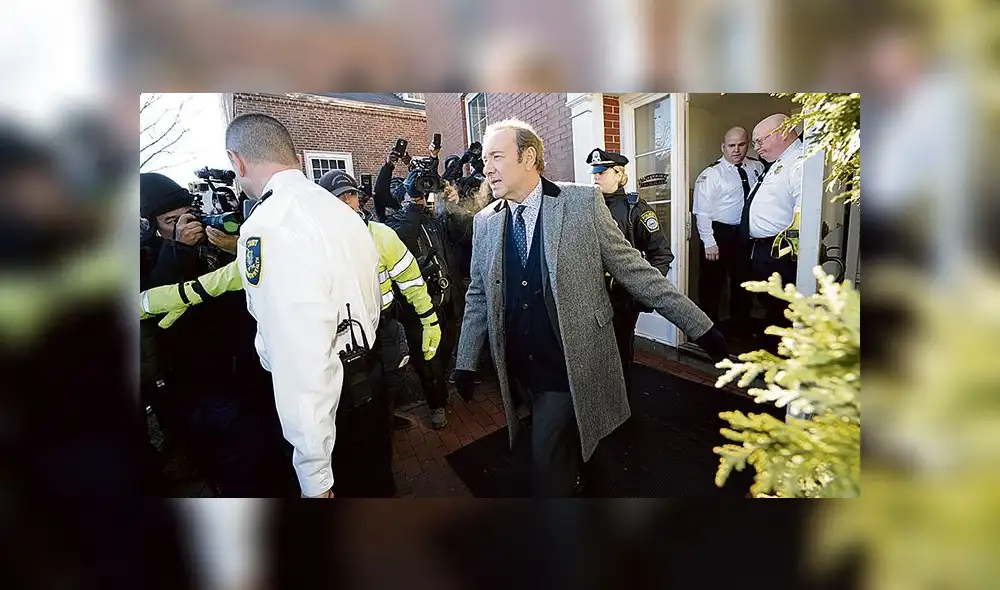 Kevin Spacey en libertad bajo fianza