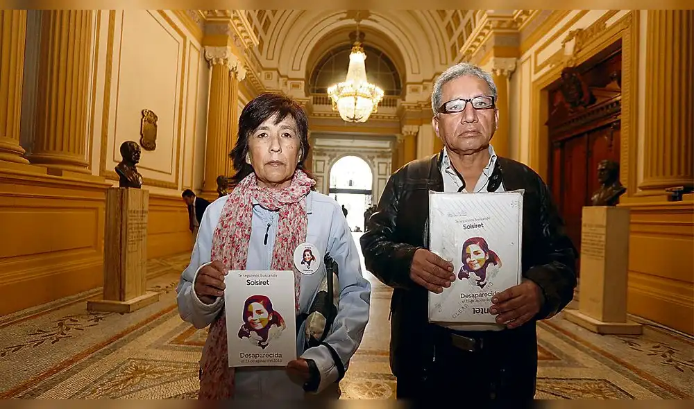 Han pasado 2 años y aún la PNP y Fiscalía no investigan  desaparición de Solsiret