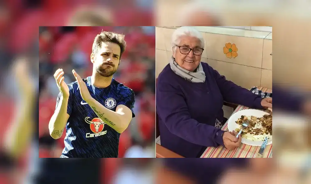 La emotiva carta de Fabregas a su bisabuela que superó el coronavirus con 95 años