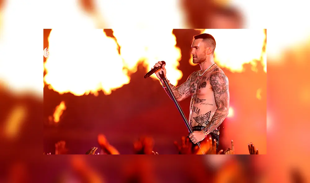 Adam Levine sedujo a fans con sexy baile en el Super Bowl 2019 [VIDEO]
