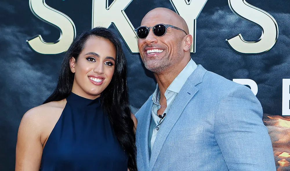 Simone Johnson, la hija del excampeón The Rock, firmó contrato con la WWE. | Foto: AFP