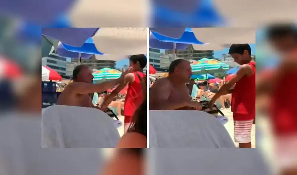 En Facebook, un hombre tuvo un noble gesto con un niño al protegerlo de los fuertes rayos de sol. En Facebook, un hombre tuvo un noble gesto con un niño al protegerlo de los fuertes rayos de sol.