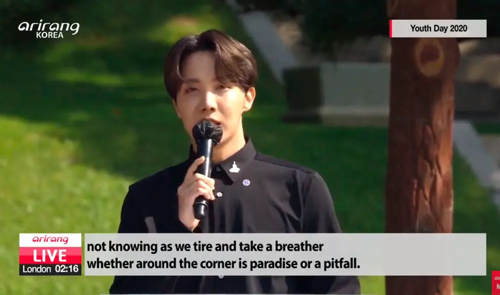 BTS en la casa azul por el Día de la juventud. Foto: captura YouTube