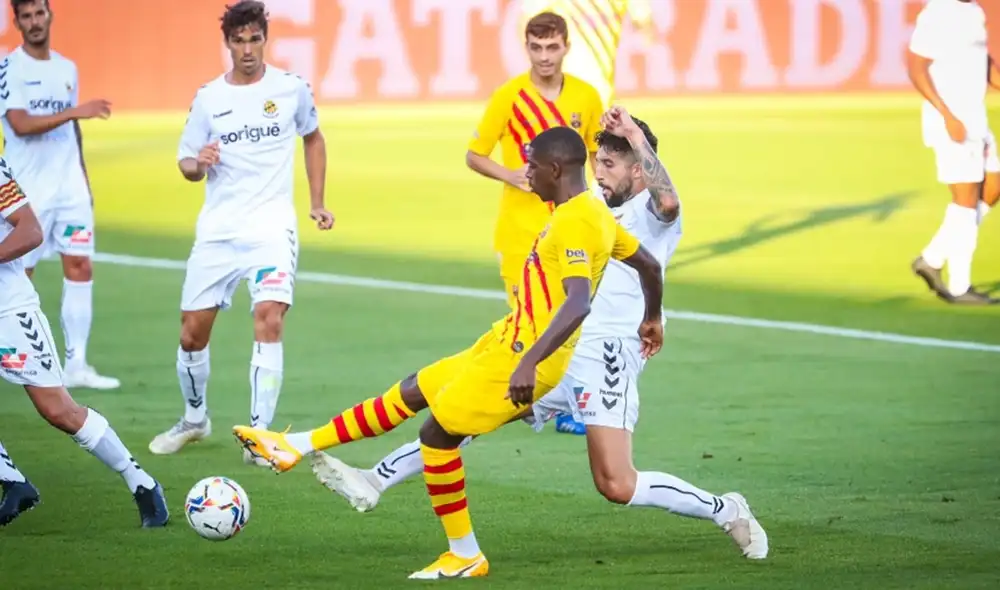 Barcelona gana 3-1 al Nástic con goles de Dembélé, Griezmann y Coutinho. Foto: FC Barcelona.