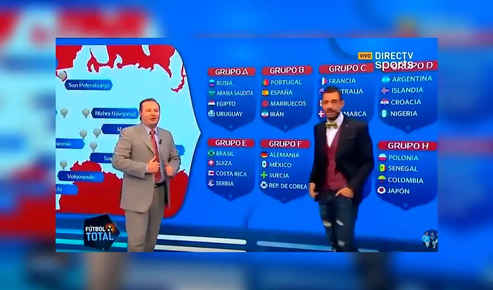 Comentarista de DirecTV: “Ojo en la Copa del Mundo con Perú” [VIDEO]