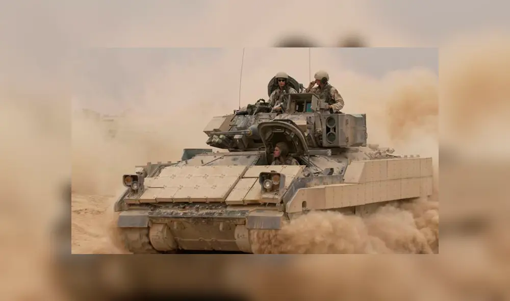 Los soldado eran parte del Primer Equipo de Combate de la Brigada Blindada y se desplazabn en un vehículo Bradley. Foto:Difusión