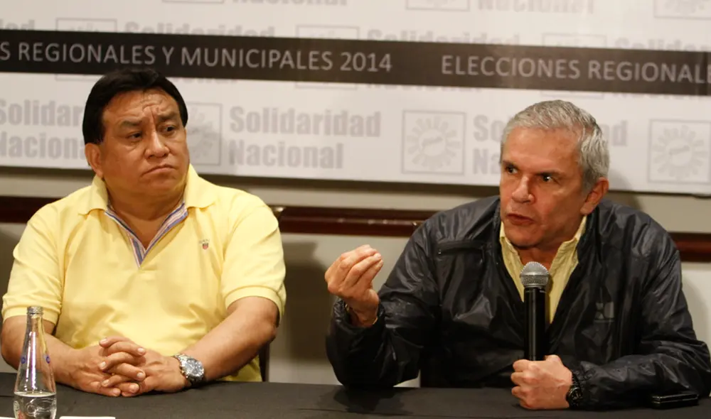 José Luna Gálvez, cuando pertenecía a Solidaridad Nacional. Foto: Alberto Pereira. José Luna Gálvez, cuando pertenecía a Solidaridad Nacional. Foto: Alberto Pereira.
