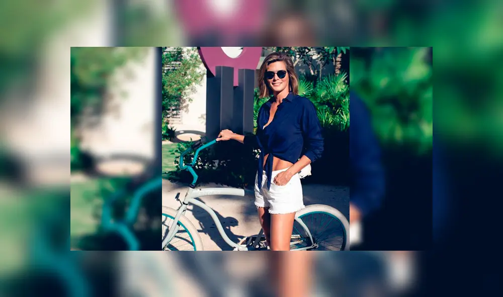 Montserrat Oliver deja ver parte íntima en fotografía donde se luce en lencería 