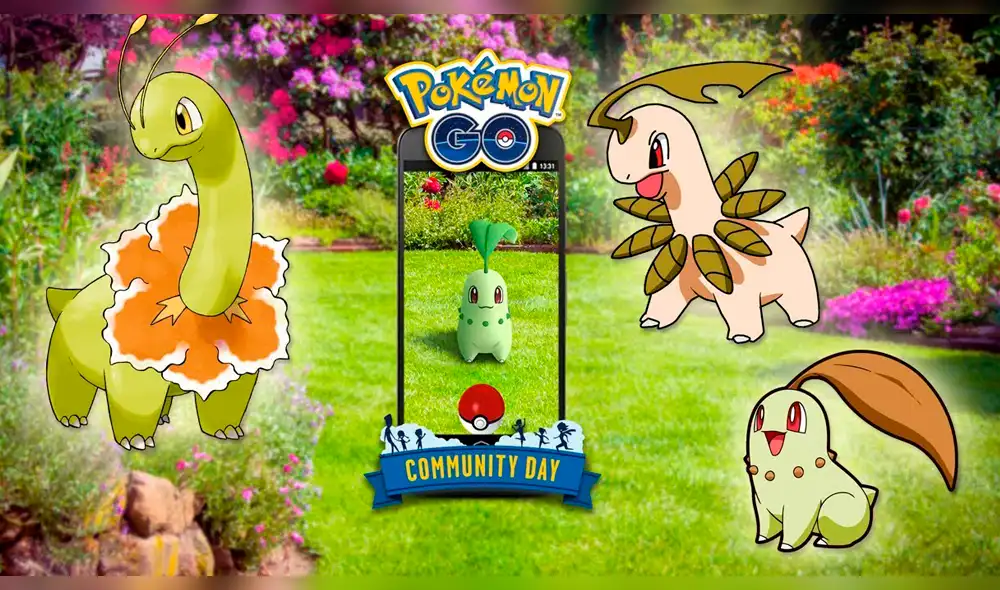 Pokémon GO: Chikorita será protagonista del próximo Día de la Comunidad