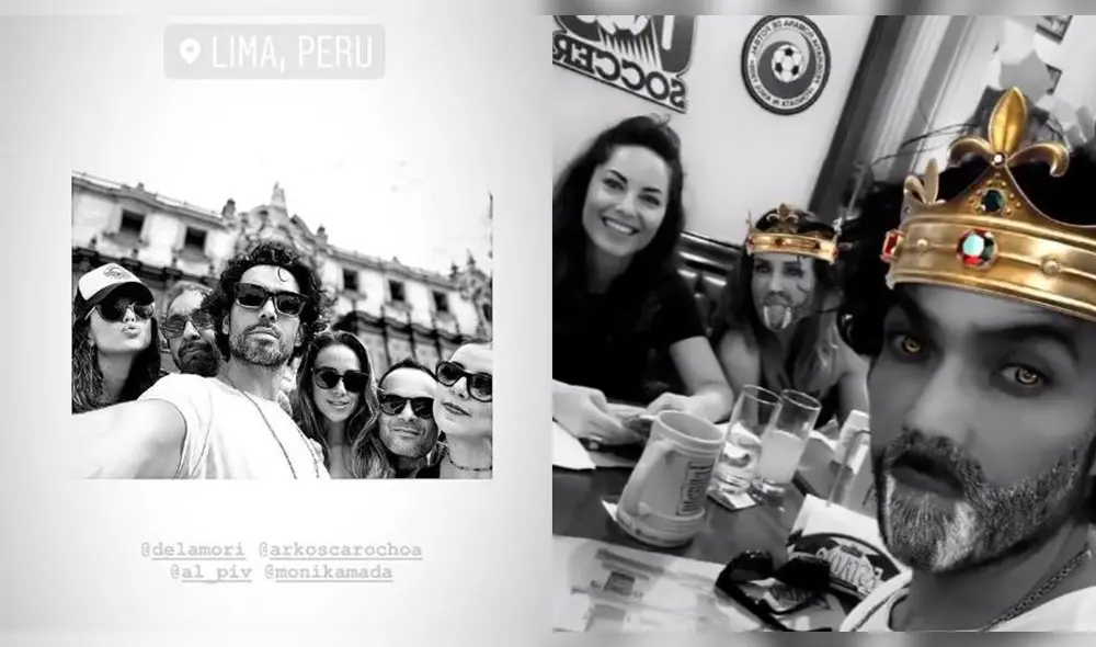 La actriz de origen uruguayo llegó al Perú el pasado lunes y desde entonces ha disfrutado al máximo su estadía.