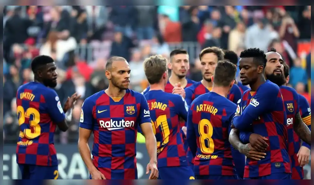 Los jugadores han estado enviando mensajes de aliento a todos los ciudadanos catalanes. Foto: Internet. Los jugadores han estado enviando mensajes de aliento a todos los ciudadanos catalanes. Foto: Internet.