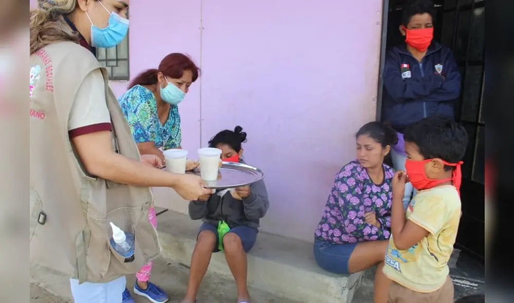 Municipalidad atiende a beneficiarios del Programa Vaso de Leche. Foto: Municipalidad de Castilla. Municipalidad atiende a beneficiarios del Programa Vaso de Leche. Foto: Municipalidad de Castilla.