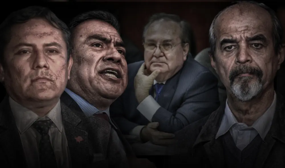 Elías Rodríguez, Javiér Velásquez Quesquén y Mauricio Mulder defendieron a Luis Nava en el Congreso en el 2015. Foto: La República.