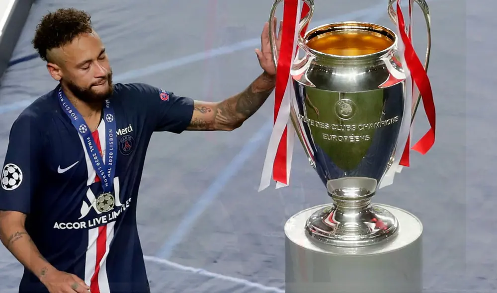 Neymar perdió la champions ante el Bayern Münich. Foto: EFE Neymar perdió la champions ante el Bayern Münich. Foto: EFE