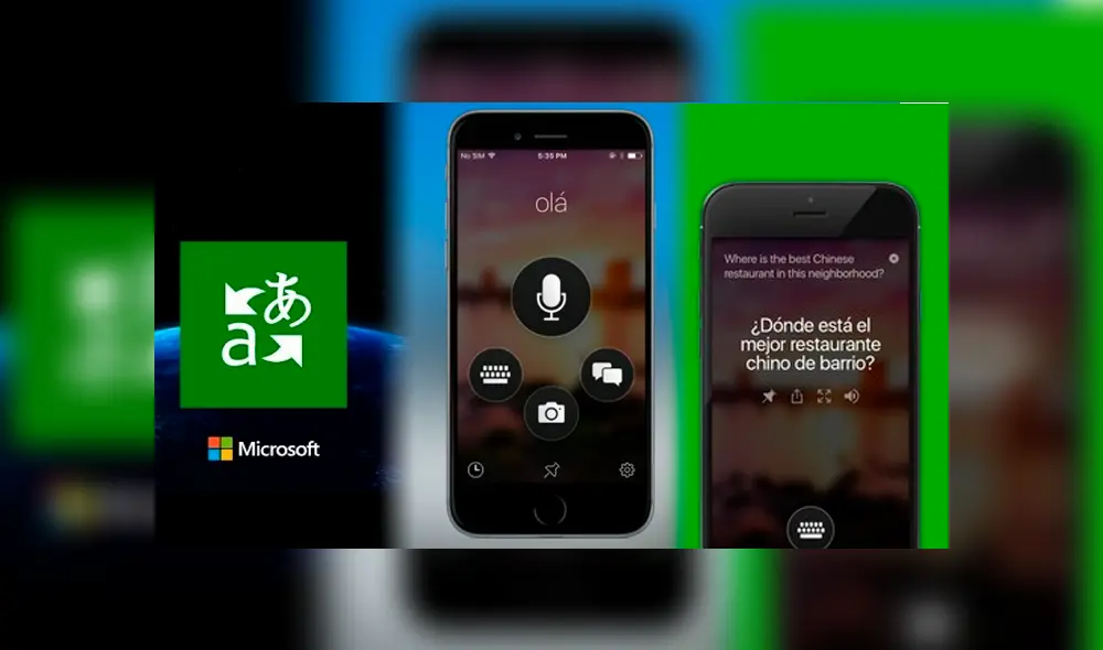 Microsoft Translator.