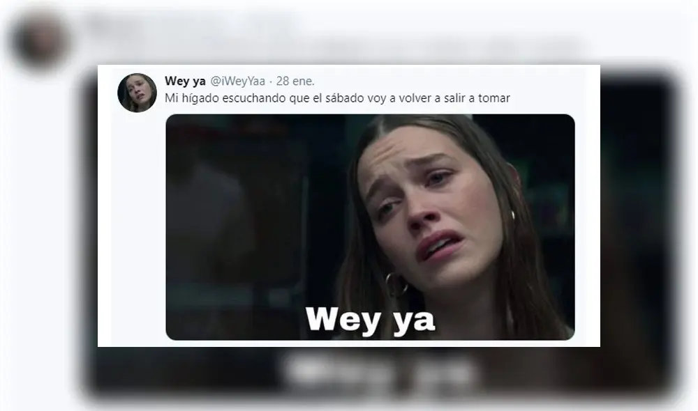 El nuevo meme “Wey ya” extraído de la serie de Netflix “You” y que están siendo viralizados prácticamente en todas las redes sociales.