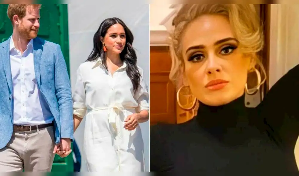 Adele aconseja a Meghan Markle y príncipe Harry sobre cómo vivir en Los Ángeles