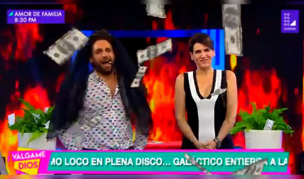 'Peluchín' se viste de viuda para recrear matrimonio de Sheyla Rojas