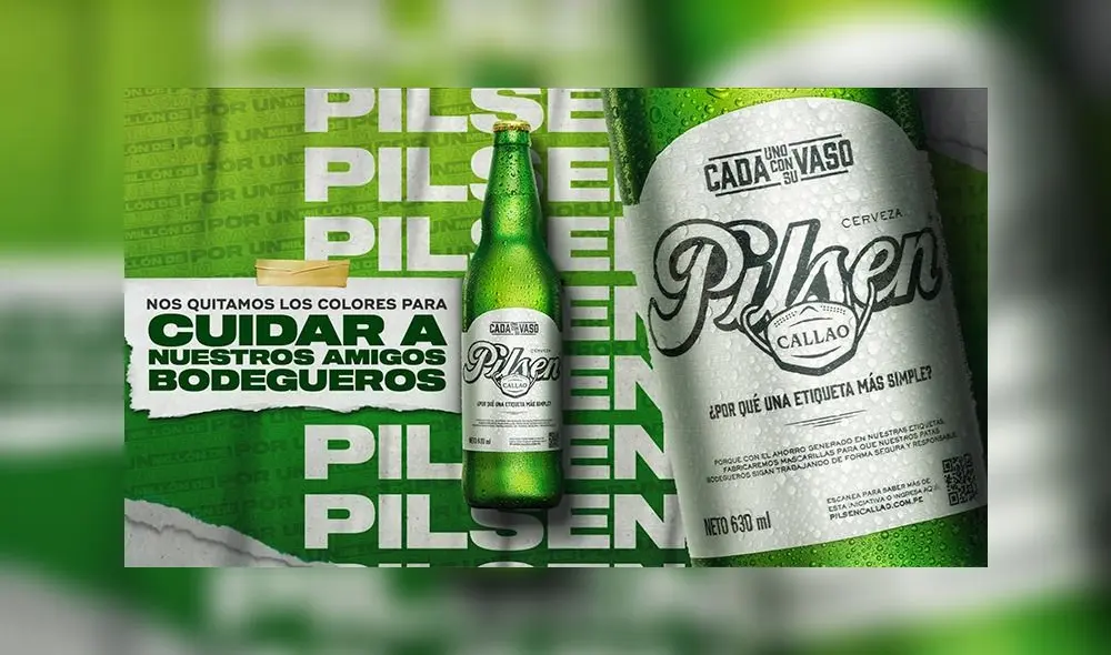 Cerveza Pilsen.