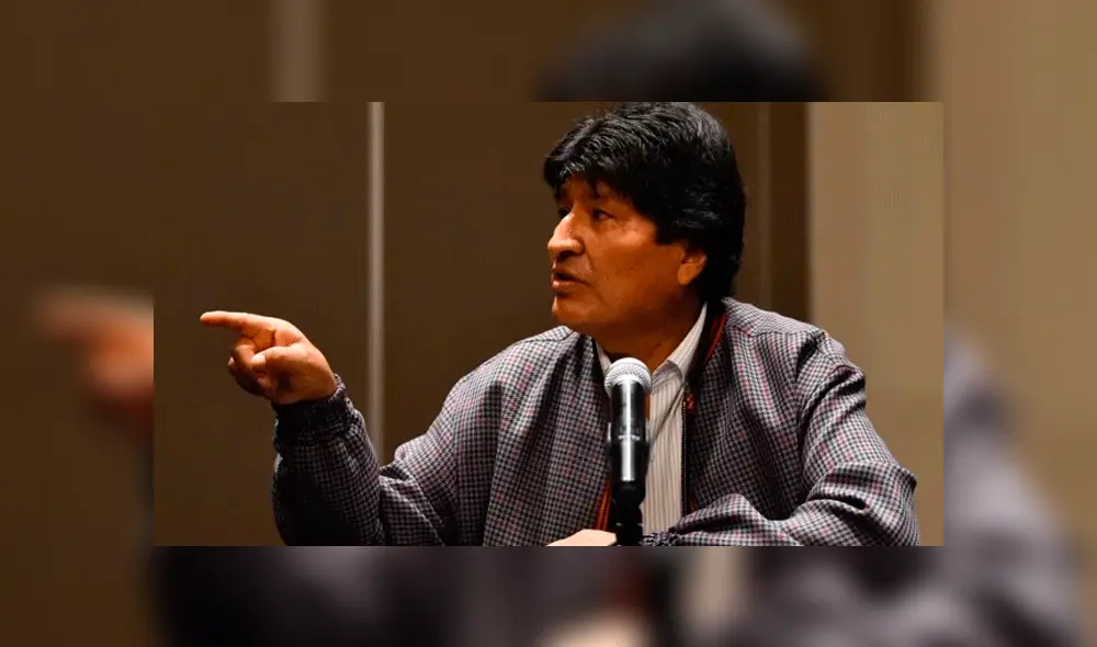 Evo Morales se pronunció en Twitter sobre la salida de sus hijos de Bolivia. Foto: AFP Evo Morales se pronunció en Twitter sobre la salida de sus hijos de Bolivia. Foto: AFP