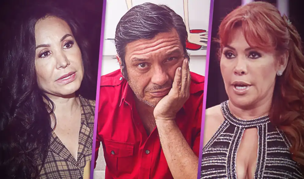Lucho Cáceres usó sus redes sociales para expresarse por la controversial entrevista entre Magaly y Janet. Foto: Composición. Lucho Cáceres usó sus redes sociales para expresarse por la controversial entrevista entre Magaly y Janet. Foto: Composición.