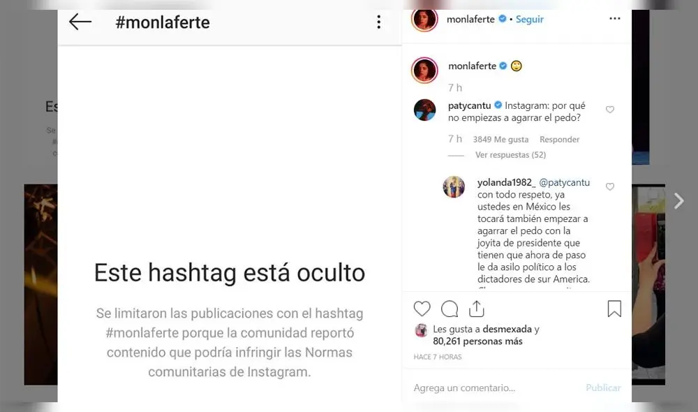 Mon Laferte tras censura en fotos de su busto: “Mi cuerpo libre para una patria libre”