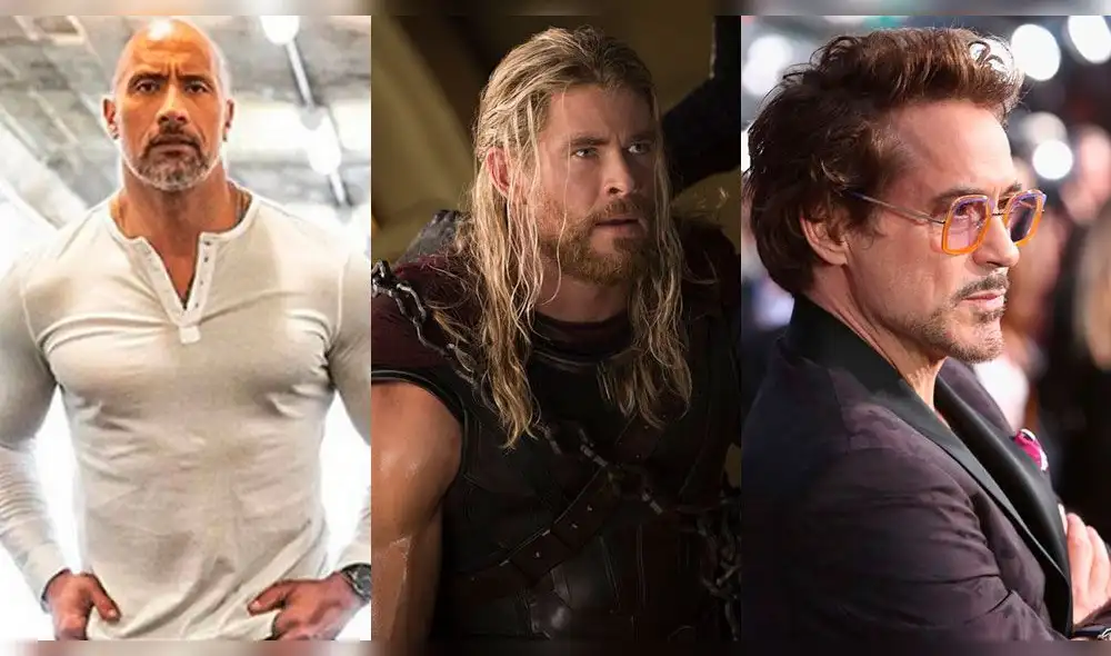 Forbes liberó un ranking donde detalla a los actores con más ingresos de en los últimos años