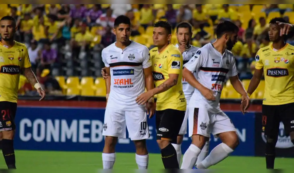 Barcelona SC y General Díaz no se sacaron ventaja por la Copa Sudamericana [RESUMEN]