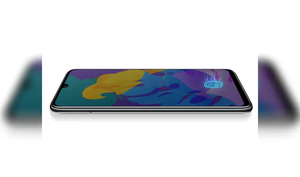 El Honor Play 4T Pro incluye un lector de huellas digitales bajo pantalla.