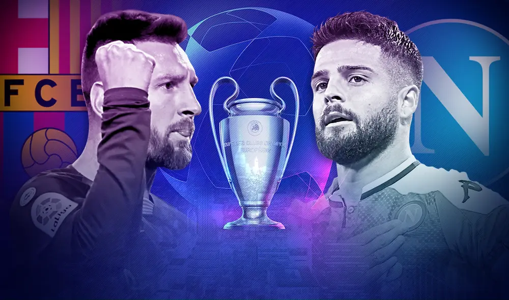Barcelona vs Nápoli EN VIVO por los octavos de final de la Champions League. Foto: Twitter Barcelona vs Nápoli EN VIVO por los octavos de final de la Champions League. Foto: Twitter