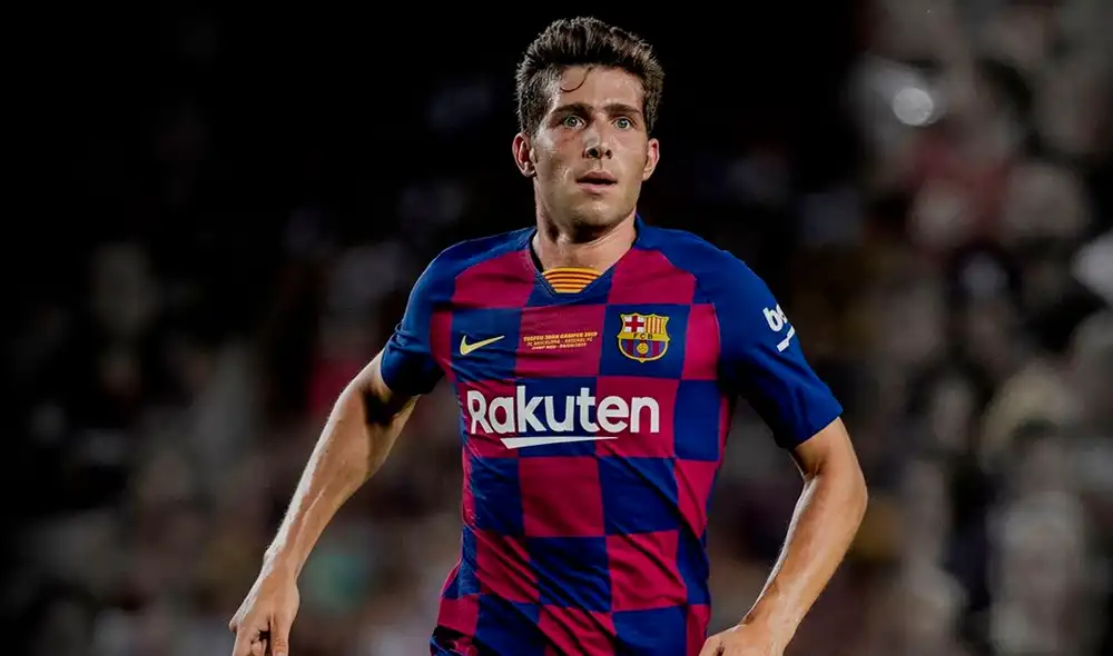 Sergi Roberto anota el segundo del Barcelona en duelo ante Getafe.