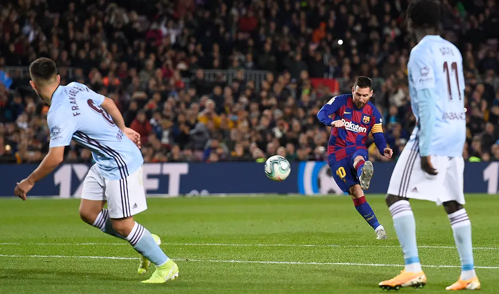 Sigue aquí EN VIVO ONLINE el partido Barcelona vs. Celta de Vigo por la jornada 32 de LaLiga. | Foto: AFP Sigue aquí EN VIVO ONLINE el partido Barcelona vs. Celta de Vigo por la jornada 32 de LaLiga. | Foto: AFP