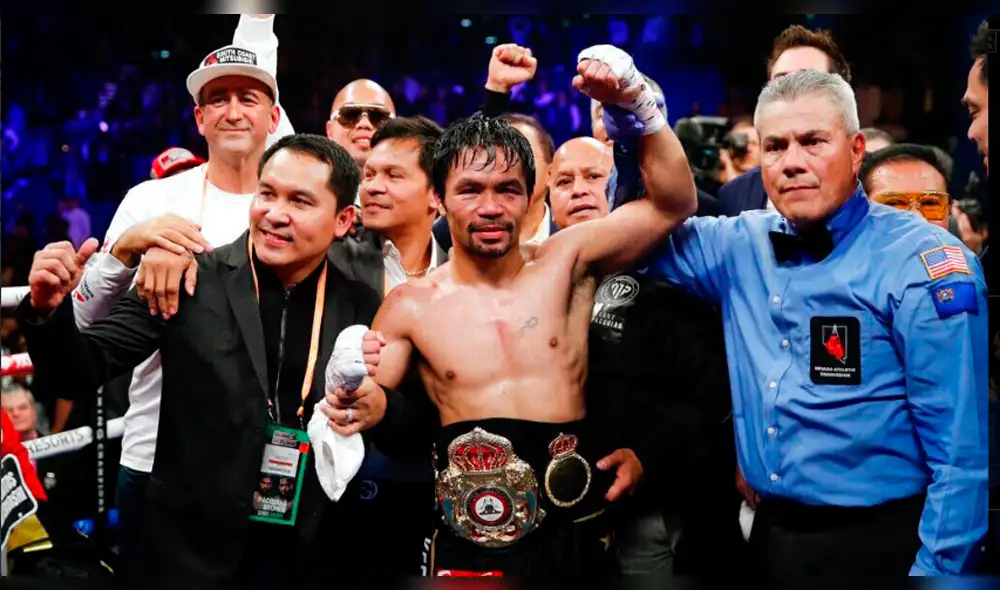 Manny Pacquiao venció a Adrien Broner con una gran muestra de boxeo técnico [VIDEO]