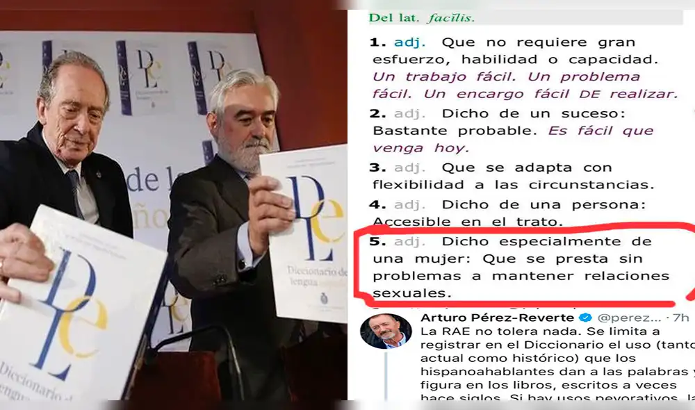 RAE se rectifica y cambia la polémica definición de "fácil" 
