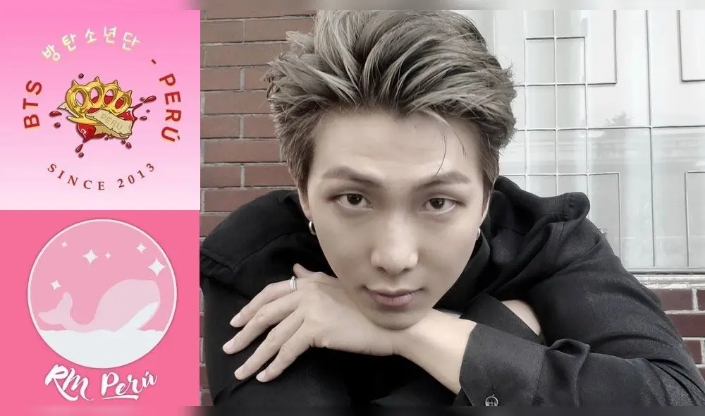 El homenaje que realizaron los fanclubs de Namjoon en Perú por su cumpleaños. Créditos: Big Hit / BTS Perú / RM Perú