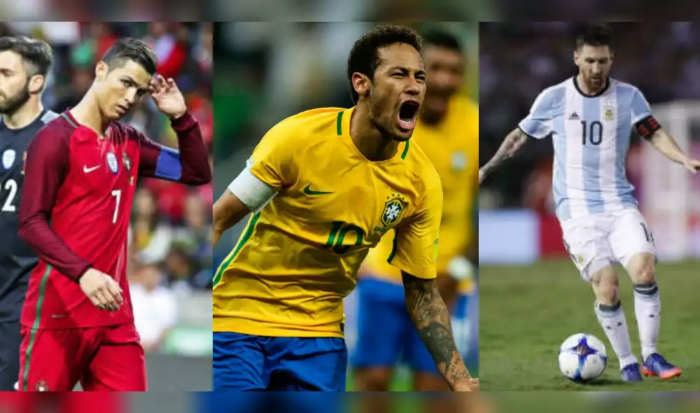 Neymar pulveriza las marcas de Messi y Cristiano a nivel selecciones