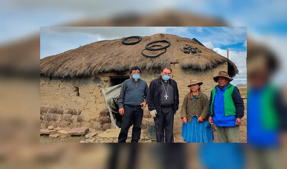 Familias se mostraron agradecidas por las donación de los víveres.