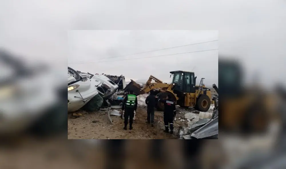 Accidente deja un muerto en Panamericana Norte.