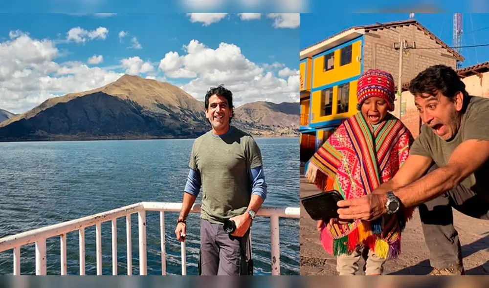 Conductor de Reportaje al Perú visitó majestuoso circuito de cuatro lagunas en Cusco.